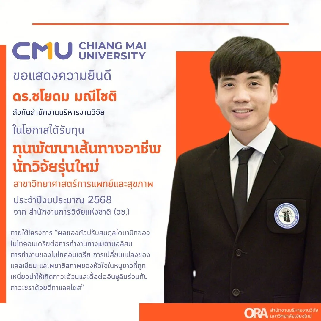 ทุนด้านการพัฒนาเส้นทางอาชีพนักวิจัยและนวัตกรรม และการวิจัยเพื่อฐานทางวิชาการ